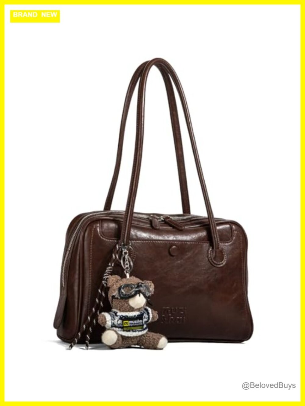 Soft Waxy Faux Leather Work Tote Satchel Laptop Commuter Handbag
